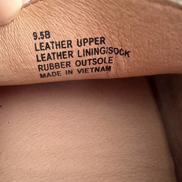 Jack Rogers Women's Mllie Moccasins Platinum Leather Loafers Size 9.5 - Picture 3 of 8